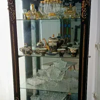 گنجه وآیینه شمعدون