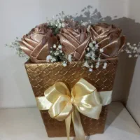 گل ربانی زیبا|گل مصنوعی|فرخ‌شهر, |دیوار