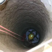 حفاری،چاه فاضلاب، رویه روبی