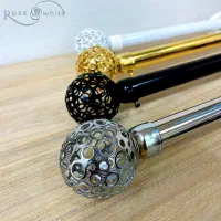 چوب پرده ساده پانچ مینیمال و اتومات