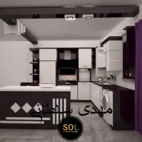 کابینت منحصربه فرد مهدی سلطانی کد 8383|مصالح و تجهیزات ساختمان|شیراز, محراب|دیوار