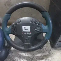 دو عدد فرمانِ (Steering Wheel)مناسب PCوپلی‌استیشن