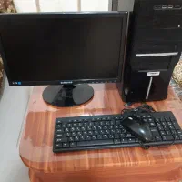 ست کامل کامپیوتر  (موس کیبرد مانیتور کیس )