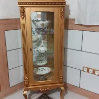 ویترین چوبی|بوفه، ویترین، کنسول|قم, ولیعصر|دیوار