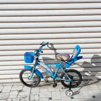 دوچرخه۱۶ آبی اسپرت درحدنو عروسک(مناسب کادو سیمونی)