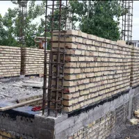 آجرسفال چینی واجر فشاری بلوک چینی سیمانکاری|خدمات پیشه و مهارت|پیربازار, |دیوار