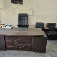 میز وصندلی اداری با۶ عدد مبل اداری