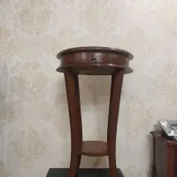 میز تلفن آباژور چوبی|میز تلفن|تهران, باغ فیض|دیوار