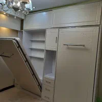 تخت کم جا تخت تاشو ممبران خارجی کمددیواری|تخت و سرویس خواب|تهران, بریانک|دیوار