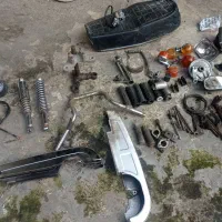 لوازم دسته دوم موتور سیکلت|قطعات یدکی و لوازم جانبی|رشت, بالاکویه|دیوار