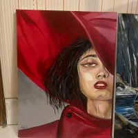 تابلوهای نقاشی رنگ و روغن اثر هنری تازه تمام شده|تابلو، نقاشی، عکس|تهران, اوین|دیوار