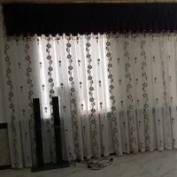 پرده گل دار