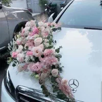 گل ارایی ماشین عروس  دسته گل عروس به قیمت بازار گل|گل و گیاه طبیعی|قزوین, |دیوار