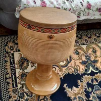 تمبک تنبک چوب گردو یکتکه شیرانی ضرب دهنه۲۷