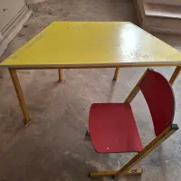 میز و صندلی فلزی پیش‌دبستانی