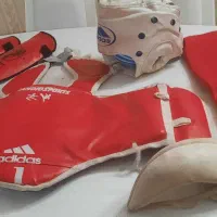 لوارم مبارزه تکواندو وشوو هوگو کلاه ساق بند|تجهیزات ورزشی|مشهد, شهید آوینی|دیوار