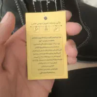 پوتین ایمنی با رویه چرم طبیعی گاوی و کفی طبی|کیف، کفش، کمربند|خرمشهر, |دیوار