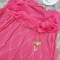 پیراهن حریر مناسب ۱تا ۲سال|کفش و لباس بچه|ساری, |دیوار