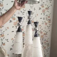 لوستر سه شعله اتاق خواب