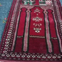 قالیچه ترکمنی دست باف
