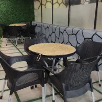 میز و صندلی حصیری