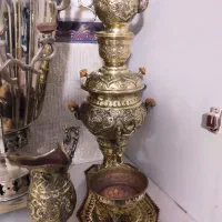 تنگ و سماور برنجی