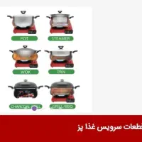 سرویس غذاپز همه کاره مدل هشت پارچه هشت نفره|ظروف پخت‌وپز|شاهرود, |دیوار