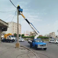 بالابر لجور نیسان نفربر جرثقیل سبددار نیسانی خاور