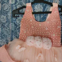 پیراهن مجلسی دخترانه|کفش و لباس بچه|سمنان, |دیوار