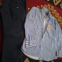 بلوز وشلوار کتان بچه گانه