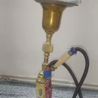 قلیان برنجی دو سیب هفت ساله