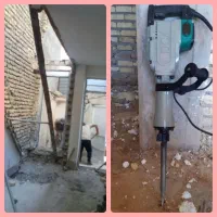 تخریب ساختمان صفر تا صد|خدمات پیشه و مهارت|قم, حنیف نژاد|دیوار