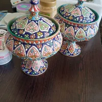 جای شکلاتی کاردستی مینا کاری شده|صنایع دستی و سایر لوازم تزئینی|ساری, |دیوار