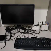 مینی کیس اینتل و مانیتور در حد صفر