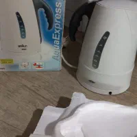 کتری برقی براون  قدیمی کاملا نو با جعبه|سماور، چای‌ساز، قهوه‌ساز|لاهیجان, انقلاب|دیوار