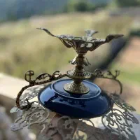 جا میوه ای برنز بسیار شکیل و زیبا|ظروف سرو و پذیرایی|سمنان, |دیوار