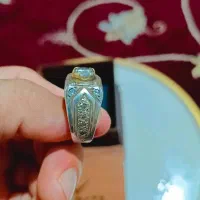 ست انگشتر نقره وساعت خودکار با نبض دست|ساعت|بجنورد, |دیوار