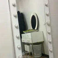 آینه قدی چراغ دار|آینه|بومهن, |دیوار