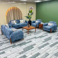 مبل مدل لیلی ۷ نفره  جنب سیابرگر