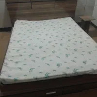 تخت خواب دونفره ،ام دی اف،درحدنو|تخت و سرویس خواب|چغادک, |دیوار