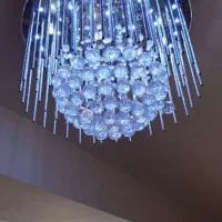 دو عدد لوستر سقفی