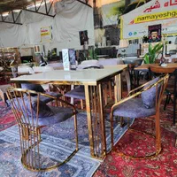 پخش میز و صندلی غذاخوری فلزی مدل صدف|میز و صندلی غذاخوری|شیراز, وزیرآباد|دیوار