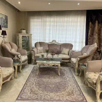 مبل استیل ۷ نفره ناهار خوری ۸نفره