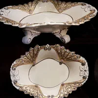 ظرف دیس دکوری بدون پایه نگین دار وارداتی قسطی