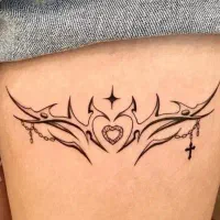 مدل تتو ، برای آلبوم کاری