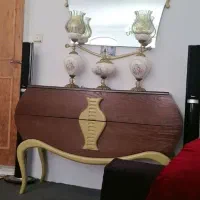 اینه کنسول چوب