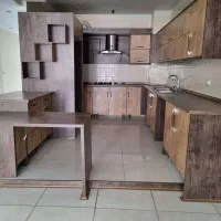 کابینت mdf به همراه سینک و هود و شیر|آب‌چکان و نظم‌دهنده ظروف|کرج, گلشهر|دیوار