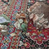 سنگ آماتیس و کفتری و شیشه ای و...|جواهرات|سمنان, |دیوار