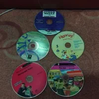 فروش ۵ عدد CD آموزشی زبان انگلیسی سالم و بدون خش