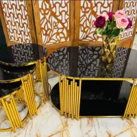 میز عسلی و جلومبلی پایه فلزی مدلهای مختلف